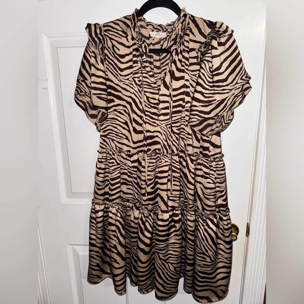 Boutique Tiger Striped dress 🐅